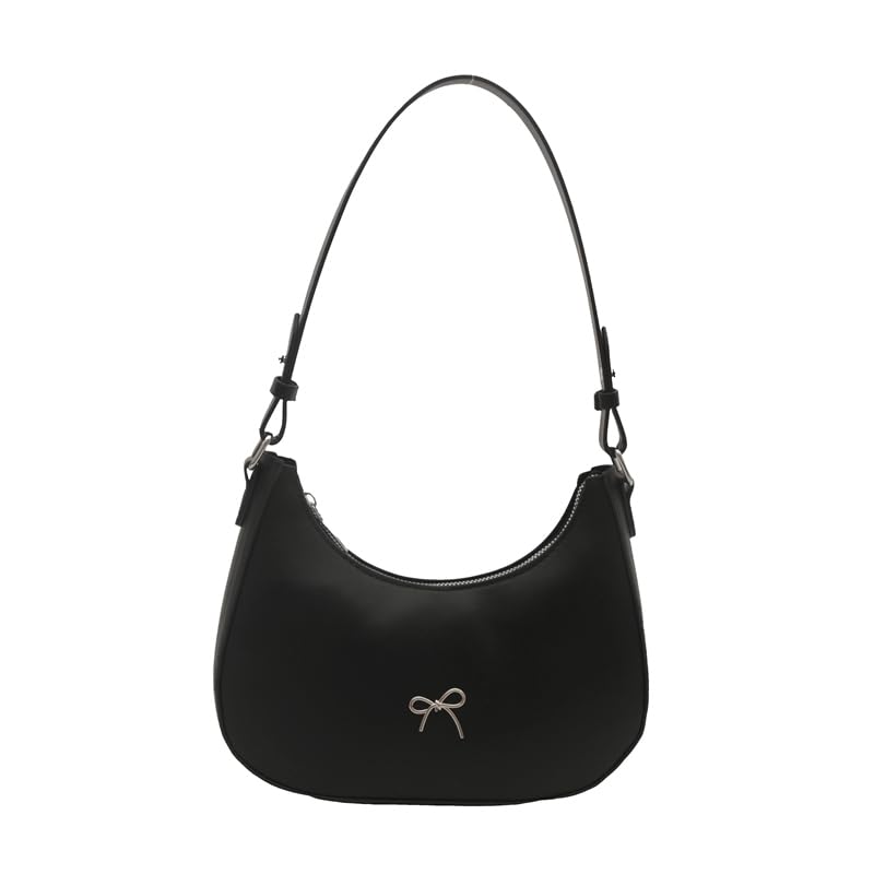 PU Half Moon Shoulder Bag