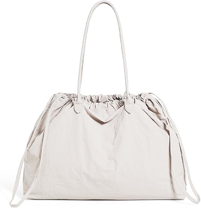 Nylon Drawstring Tote Bag
