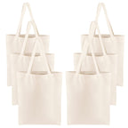 Blank Cotton Canvas Tote Bag Set