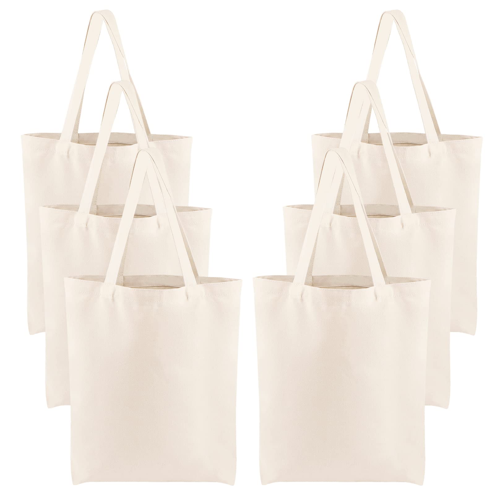 Blank Cotton Canvas Tote Bag Set