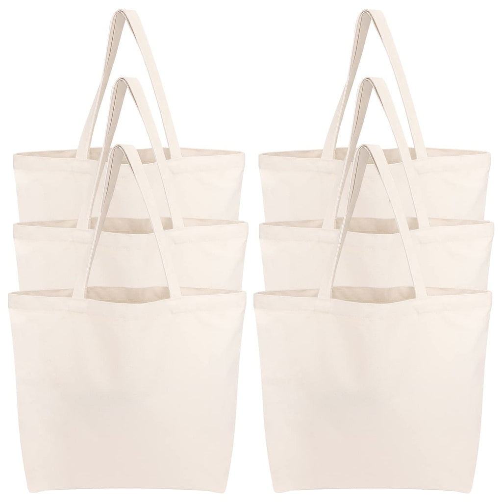 Blank Cotton Canvas Tote Bag Set