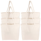 Blank Cotton Canvas Tote Bag Set