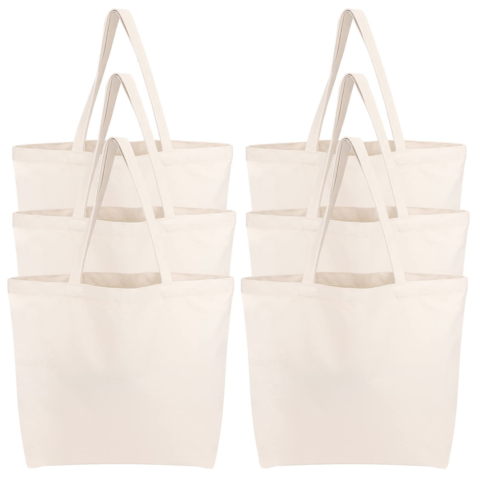 Blank Cotton Canvas Tote Bag Set