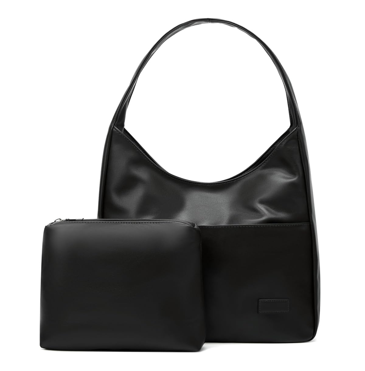 Large Vegan Leather Tote Bag
