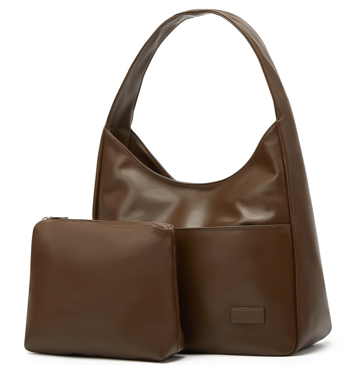 Large Vegan Leather Tote Bag
