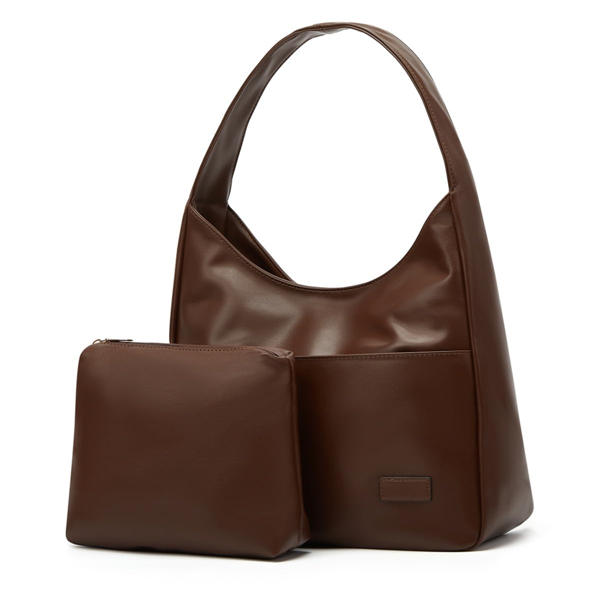 Large Vegan Leather Tote Bag