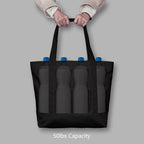 Canvas Tote Bag with Zipper Pocket