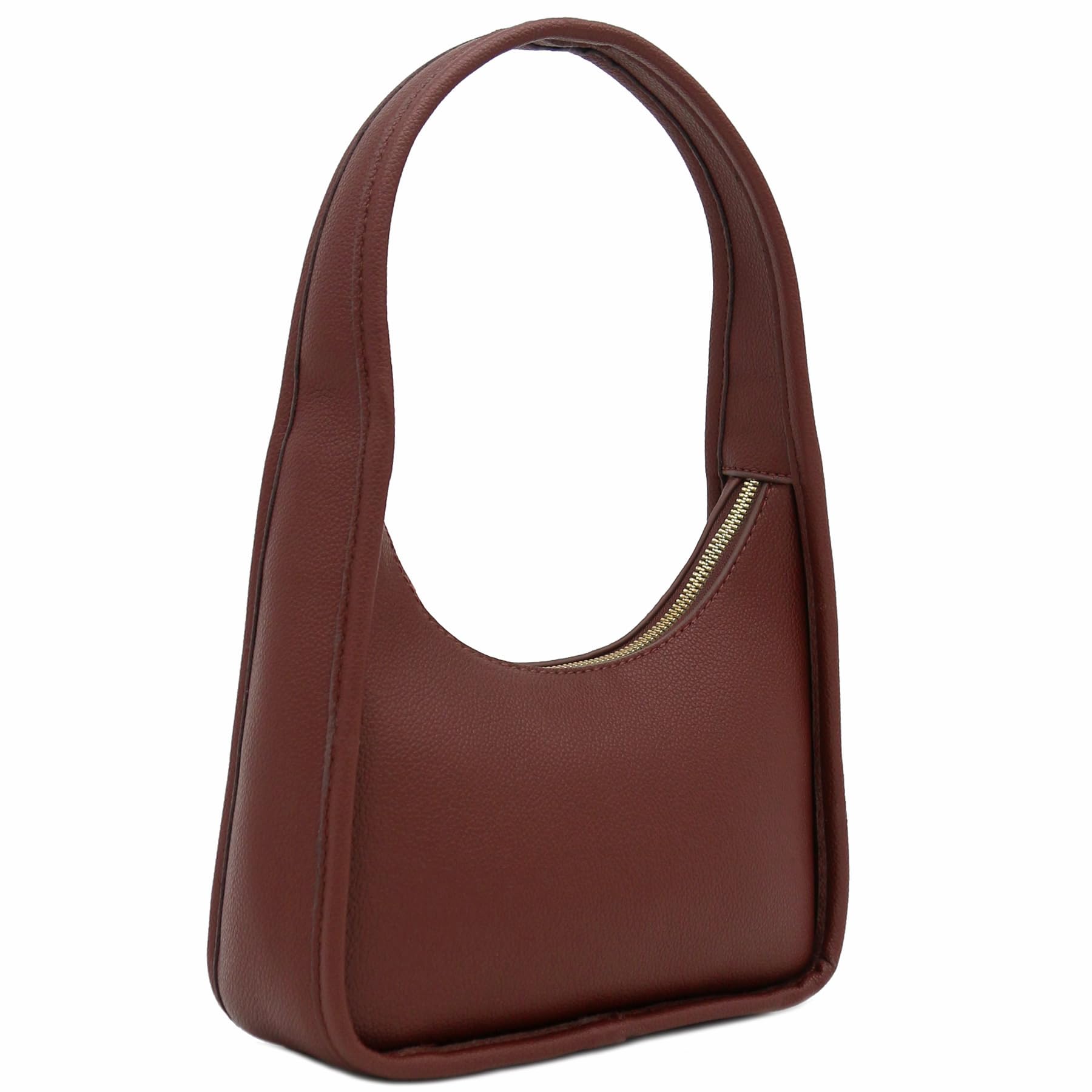 Minimalist Faux Leather Shoulder Bag