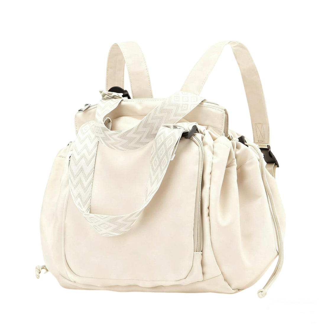 Multi Function Nylon Tote Backpack