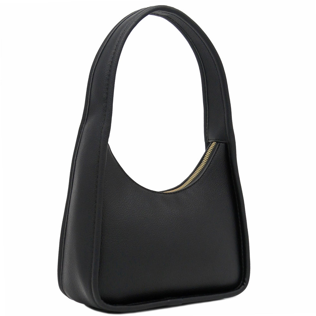 Minimalist Faux Leather Shoulder Bag
