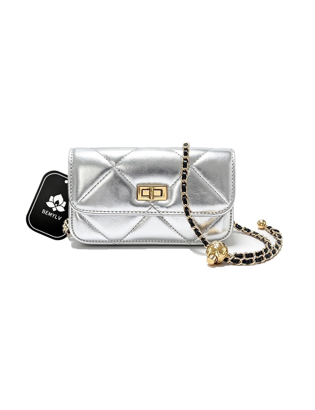 Leather Chain Belt Bag