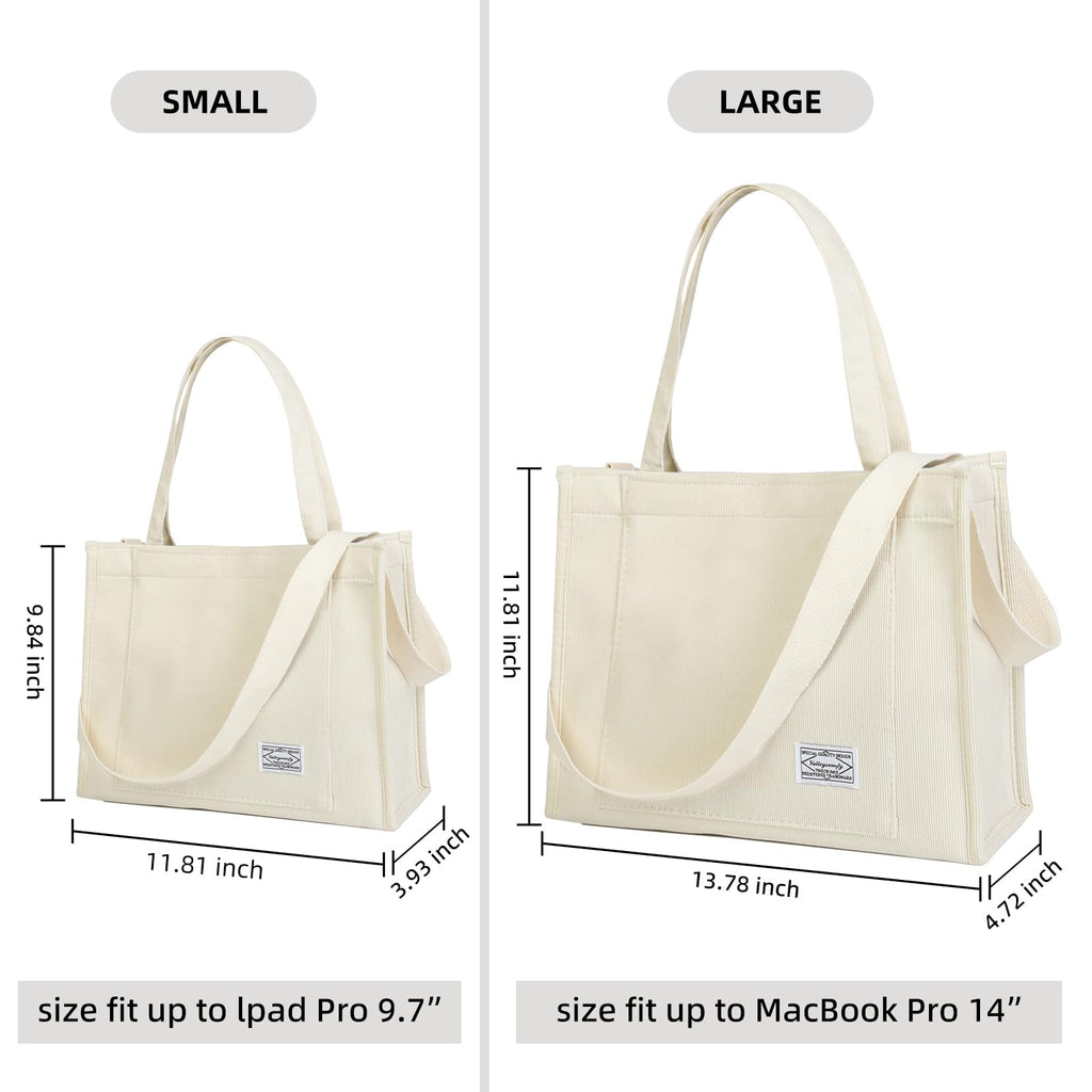 Corduroy Everyday Tote Bag