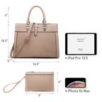 Flap Top Handle Satchel Bag