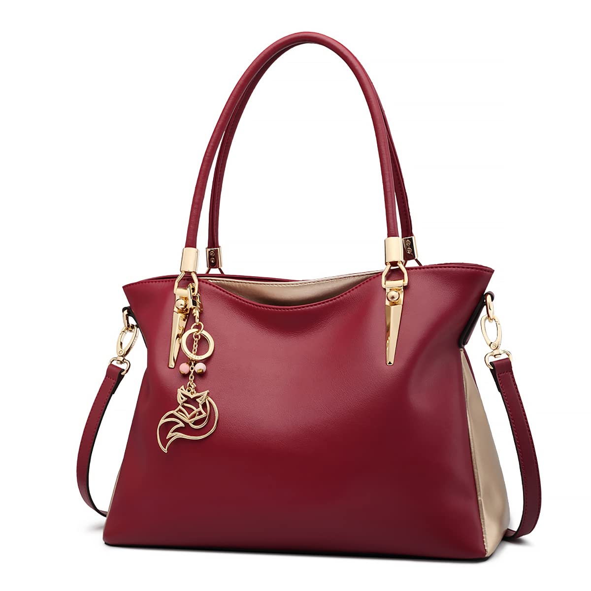 Large Genuine Leather Tote Bag