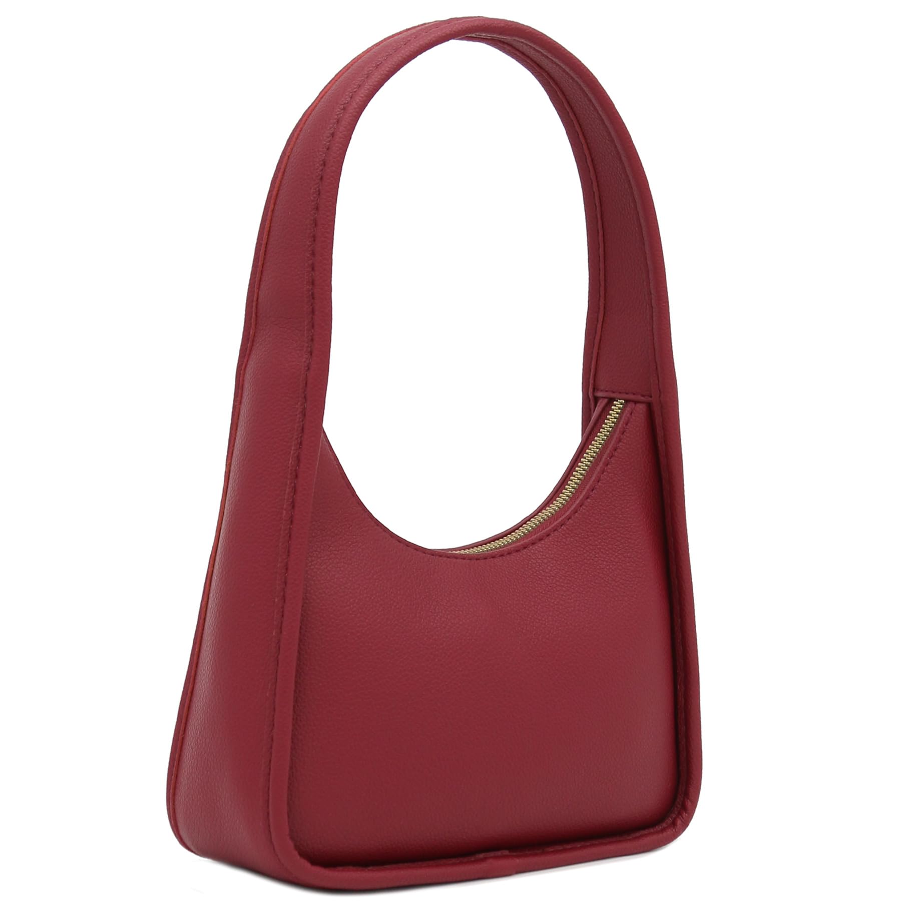 Minimalist Faux Leather Shoulder Bag