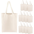 Blank Cotton Canvas Tote Bag Set