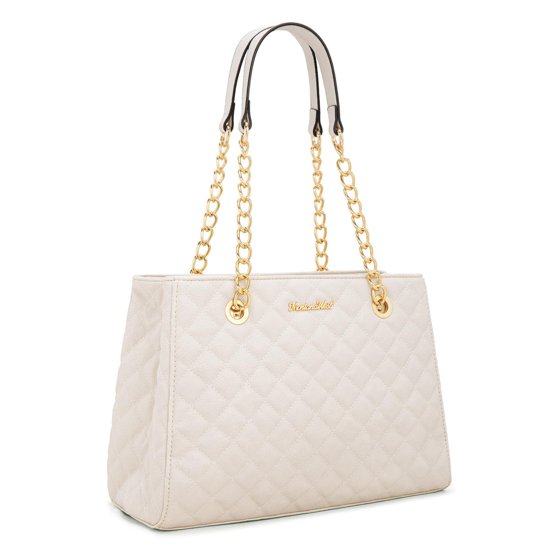 Quilted Chain Tote Bag