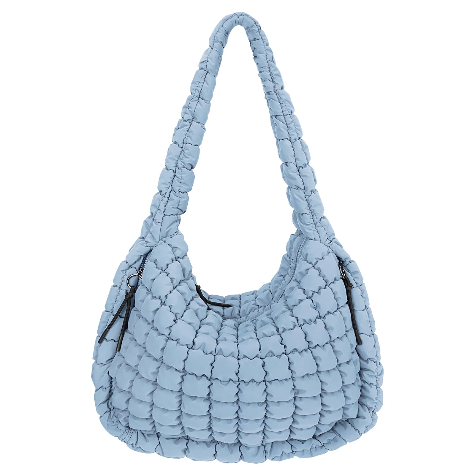 Large Quilted Puffer Tote Bag