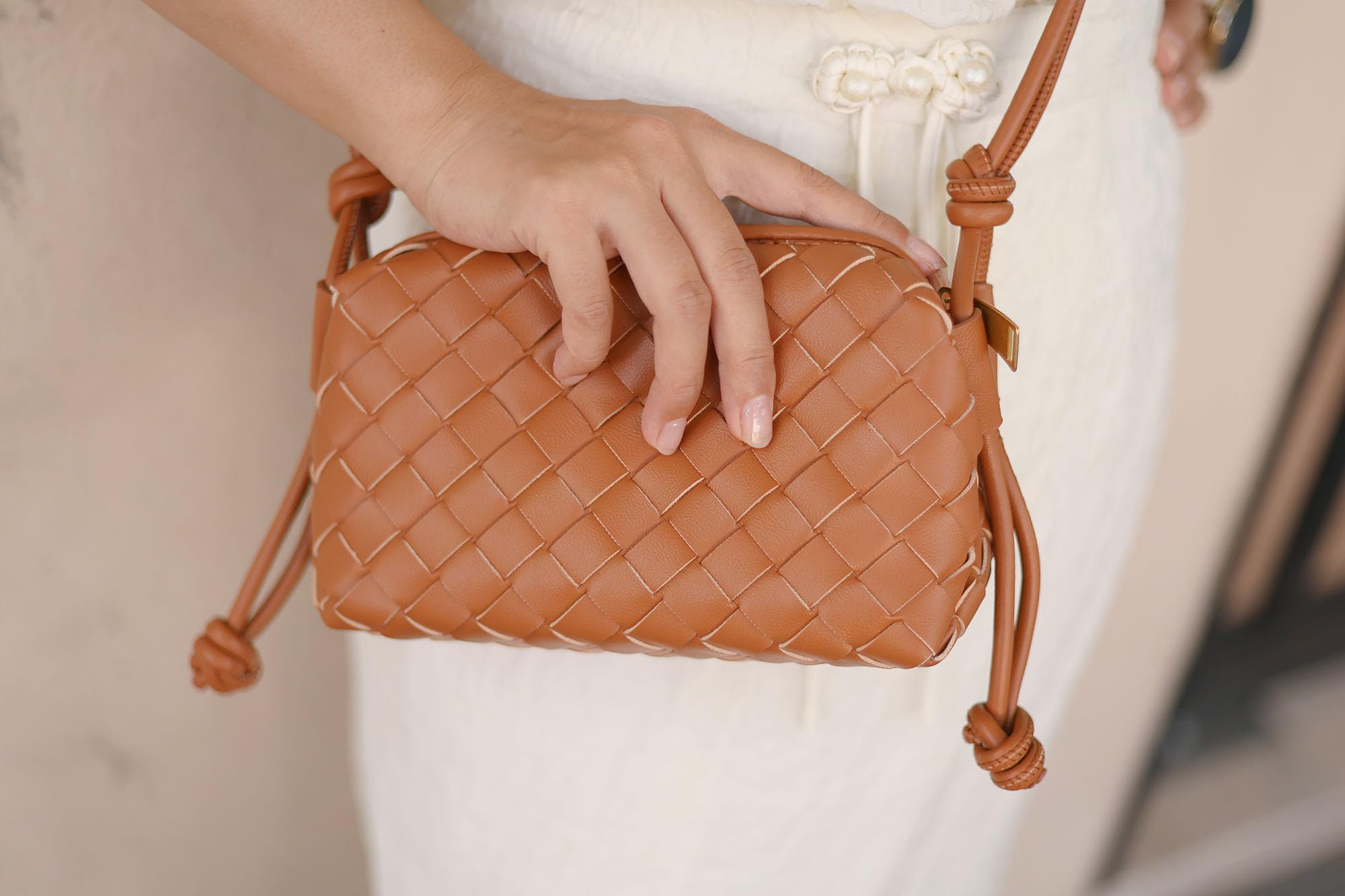 Handmade Woven Crossbody Bag