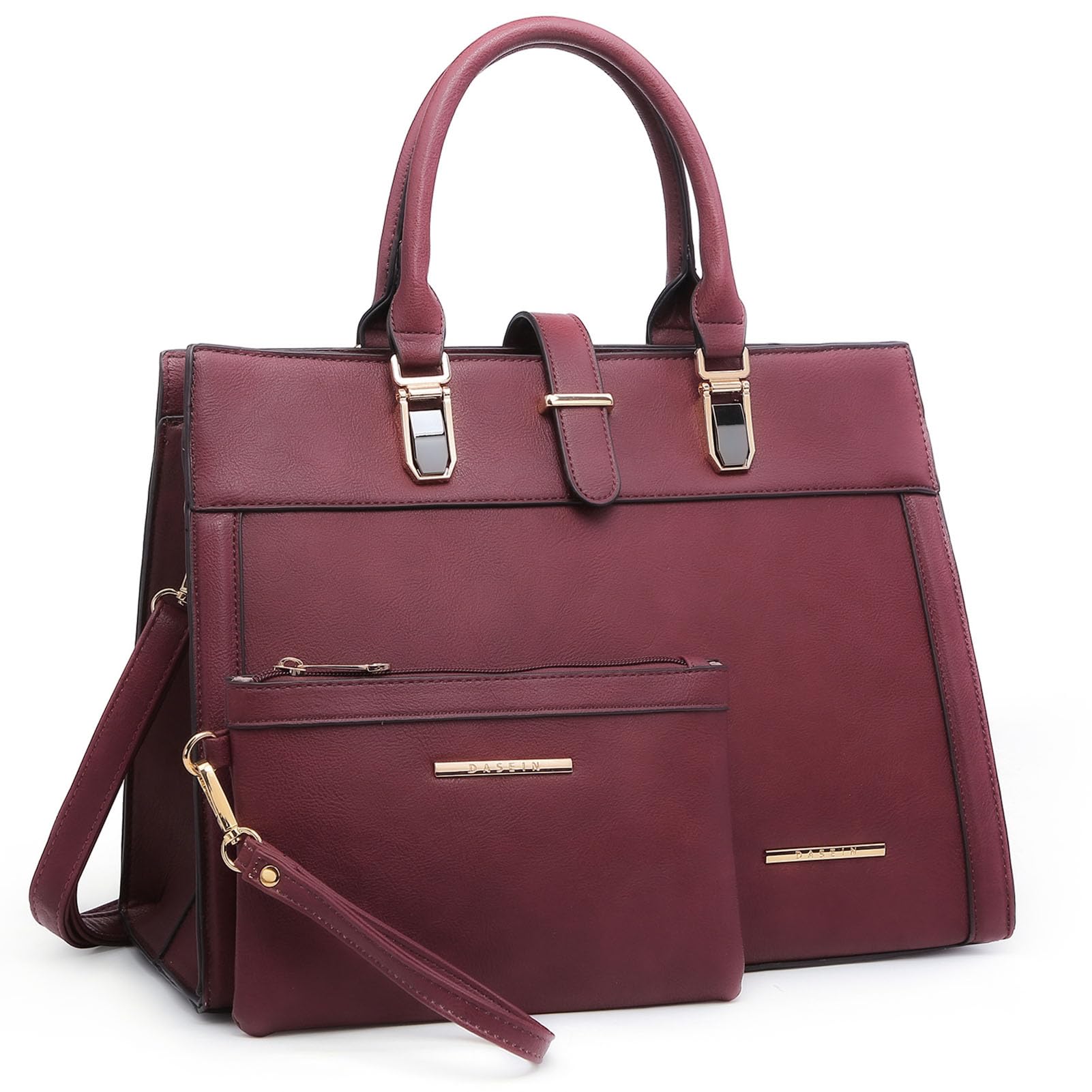Flap Top Handle Satchel Bag