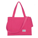 Corduroy Everyday Tote Bag