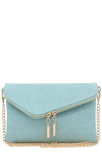Envelope Chain Crossbody Clutch