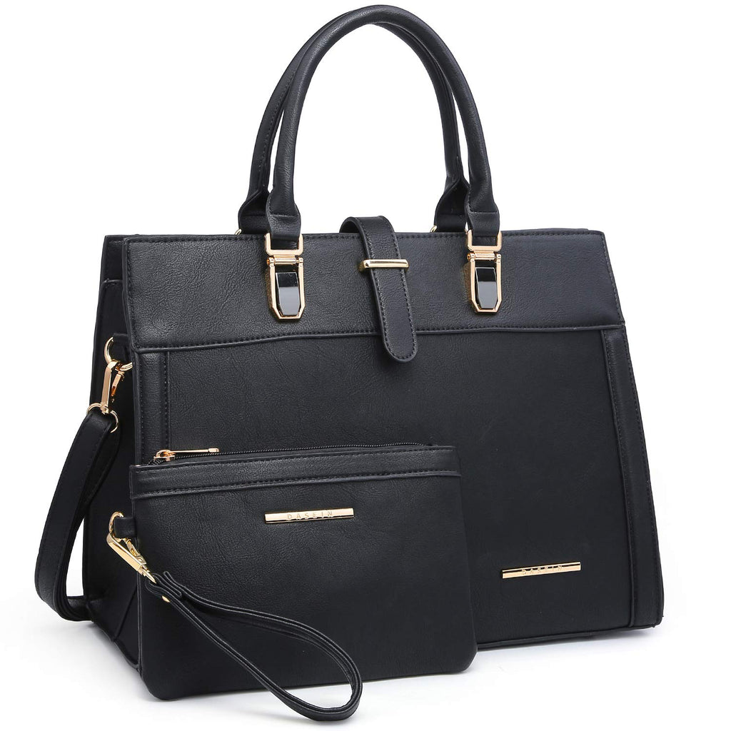 Flap Top Handle Satchel Bag