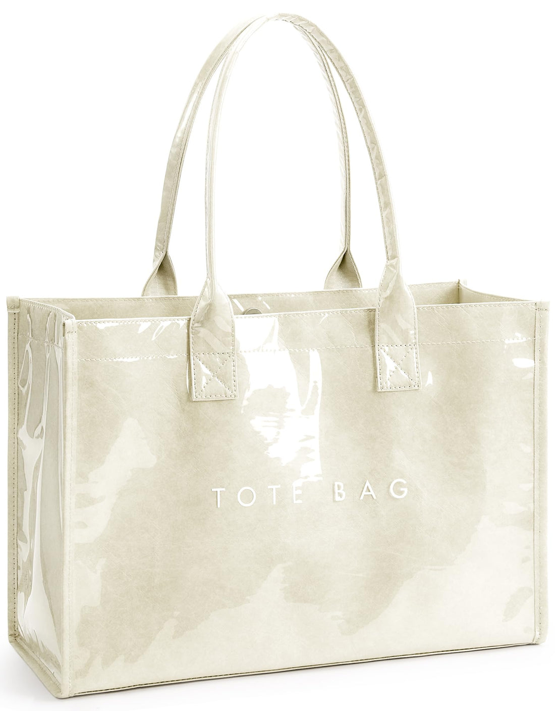 PVC Kraft Paper Tote Bag