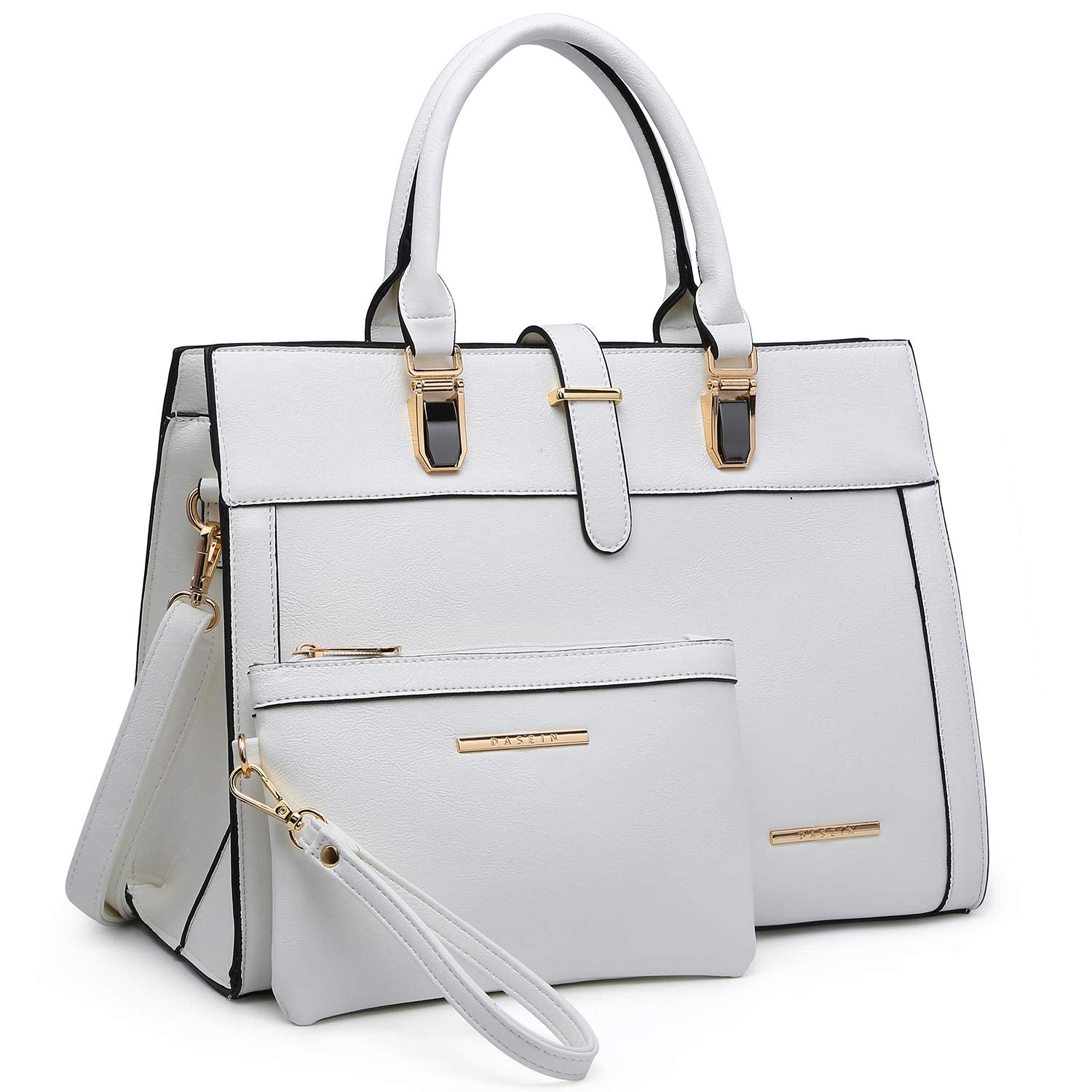 Flap Top Handle Satchel Bag