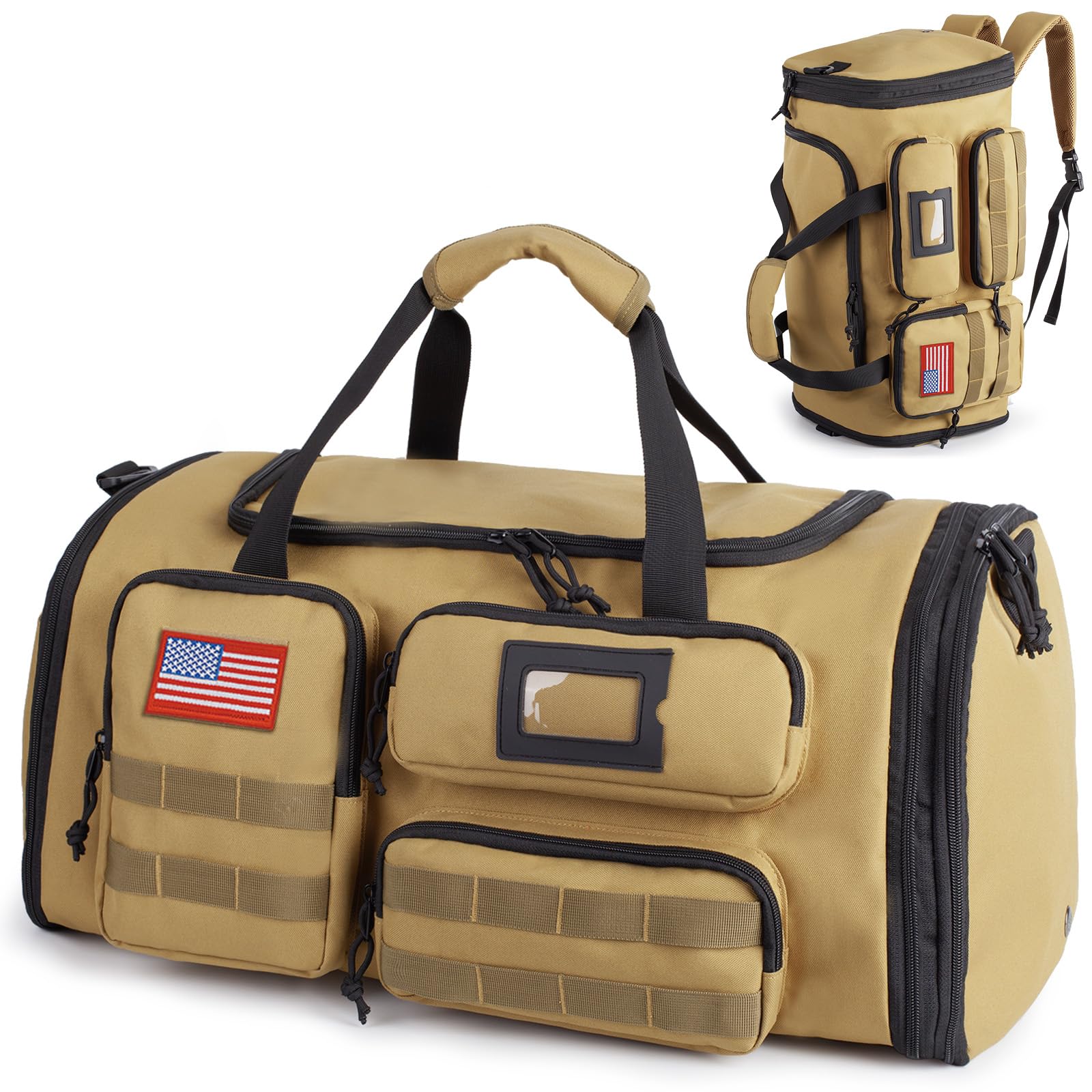 Expandable 3 in 1 Gym Duffle Bag