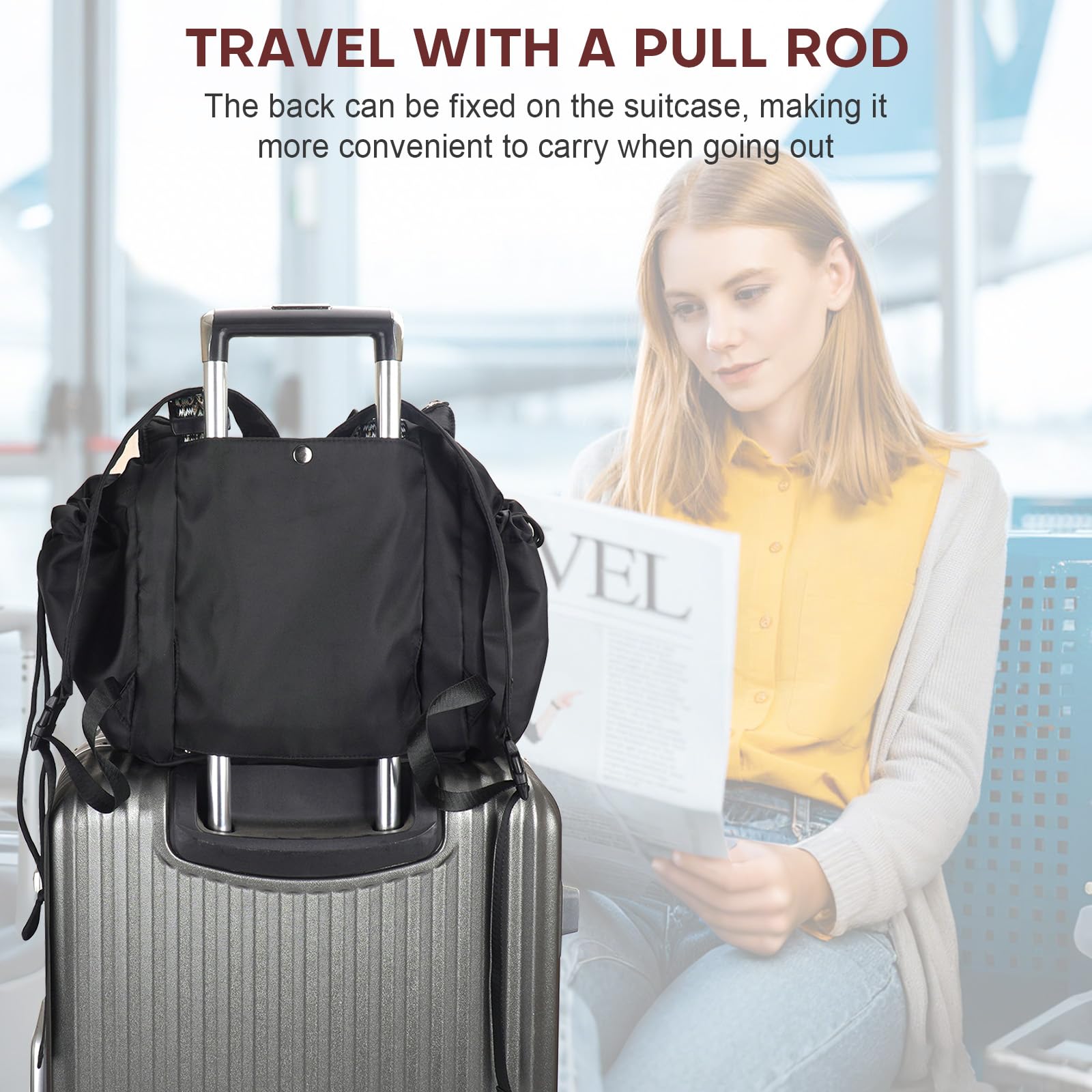 Large Everyday Travel Tote Bag