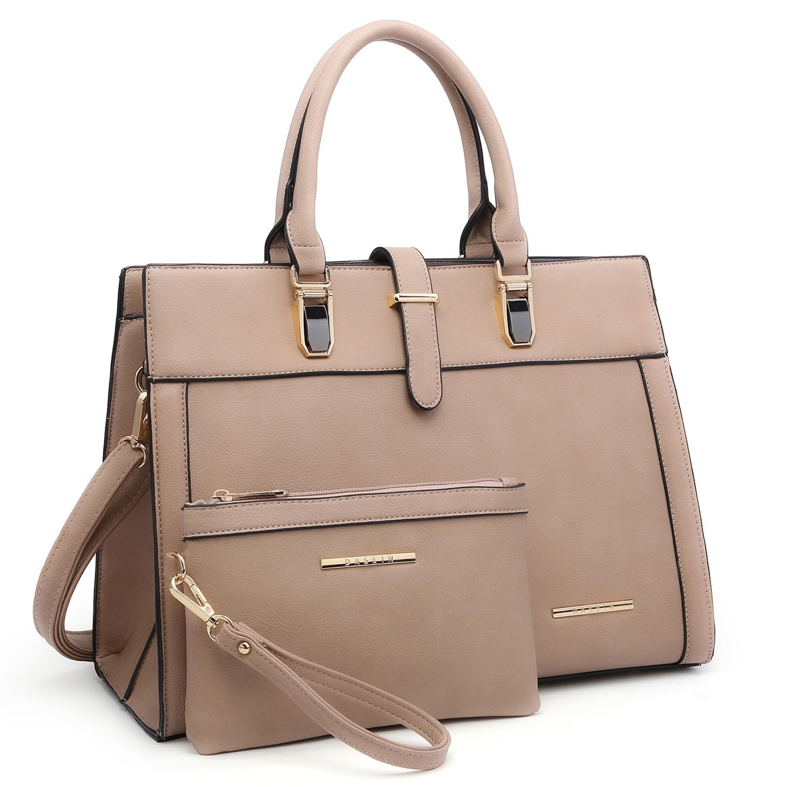 Flap Top Handle Satchel Bag