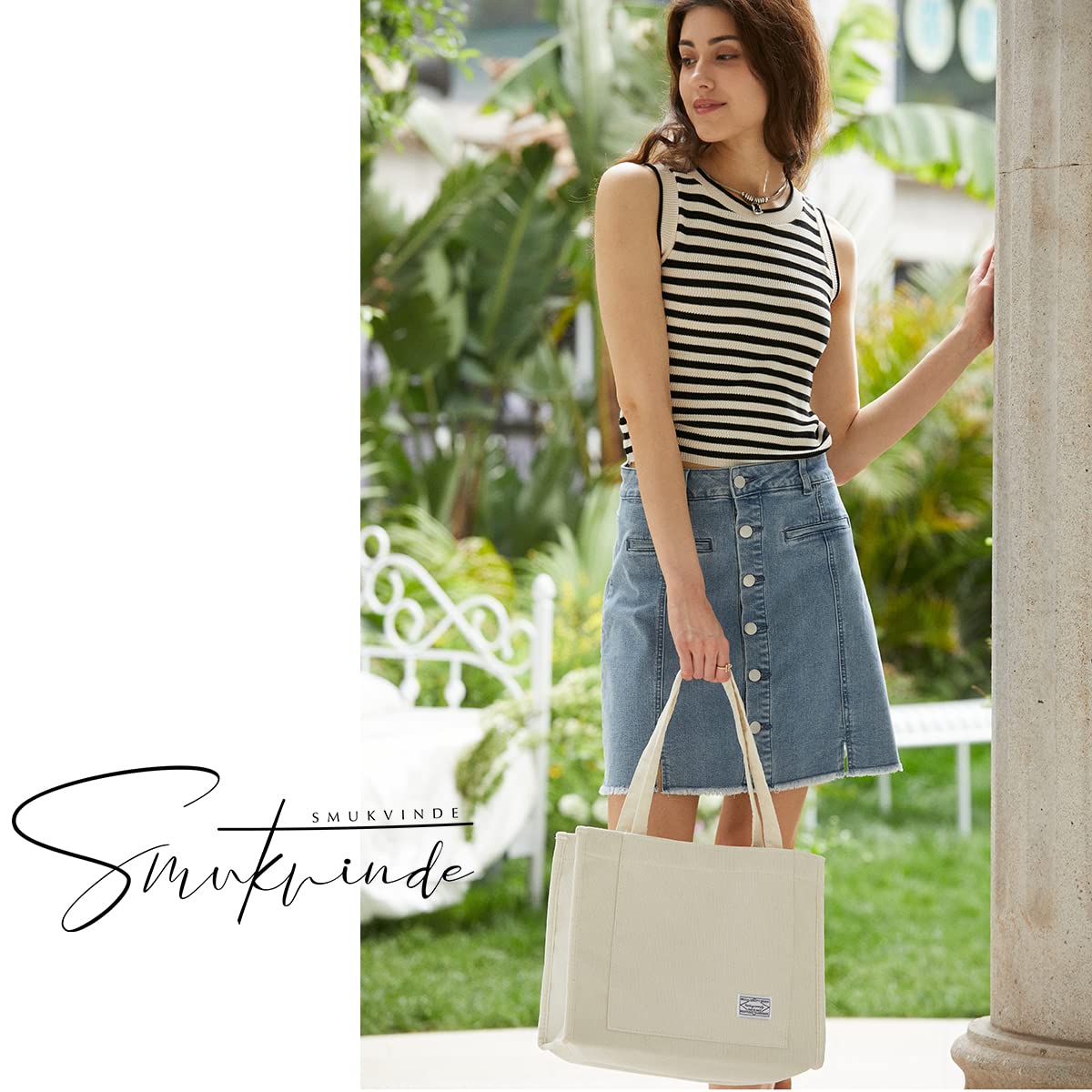 Corduroy Everyday Tote Bag