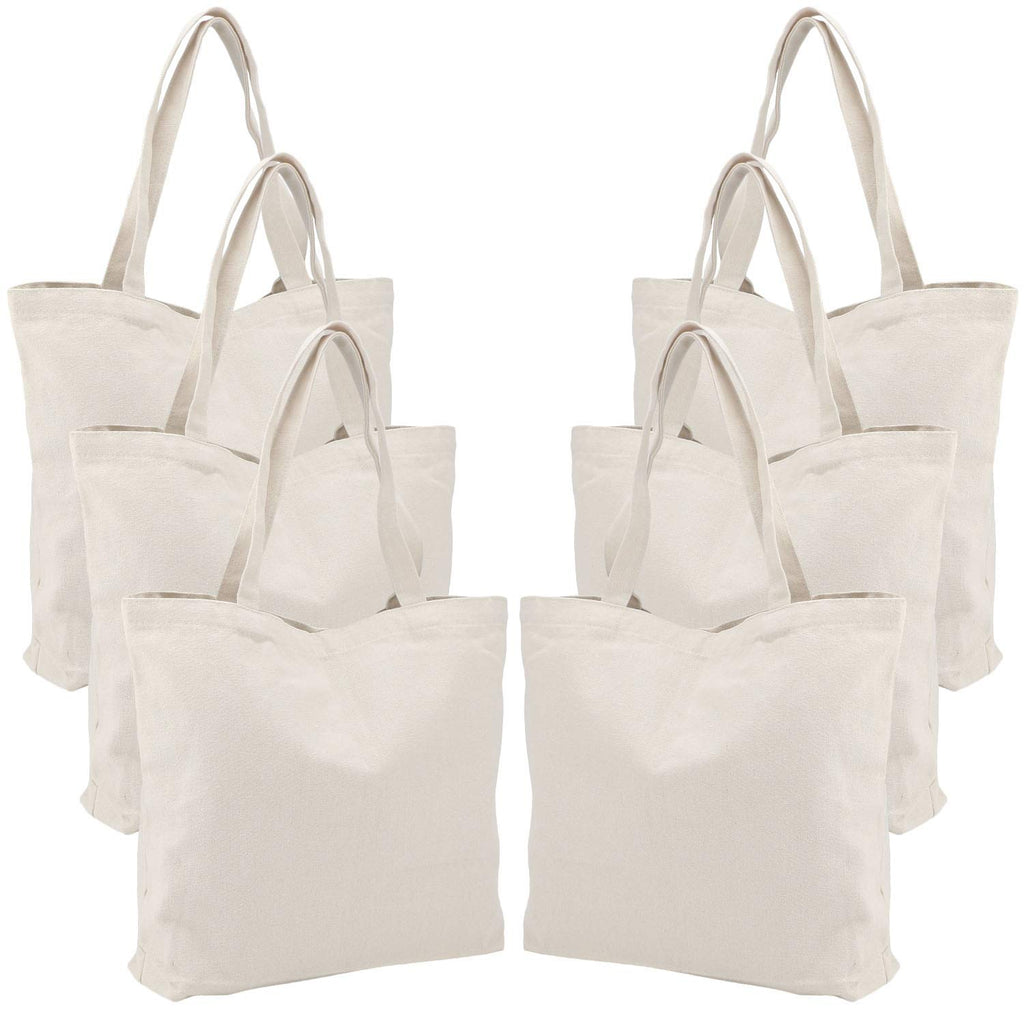 Blank Cotton Canvas Tote Bag Set