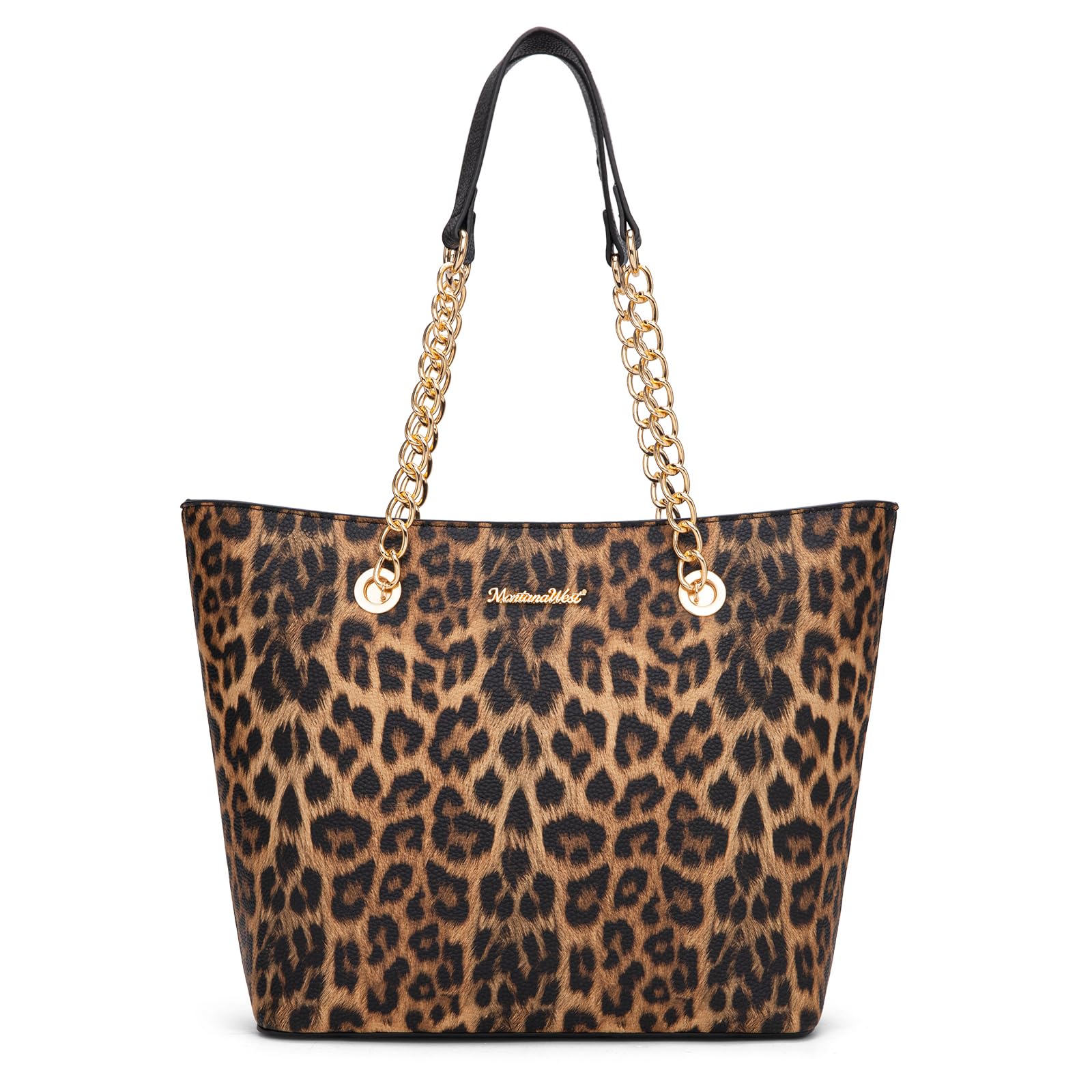 Chain Top Handle Tote Bag