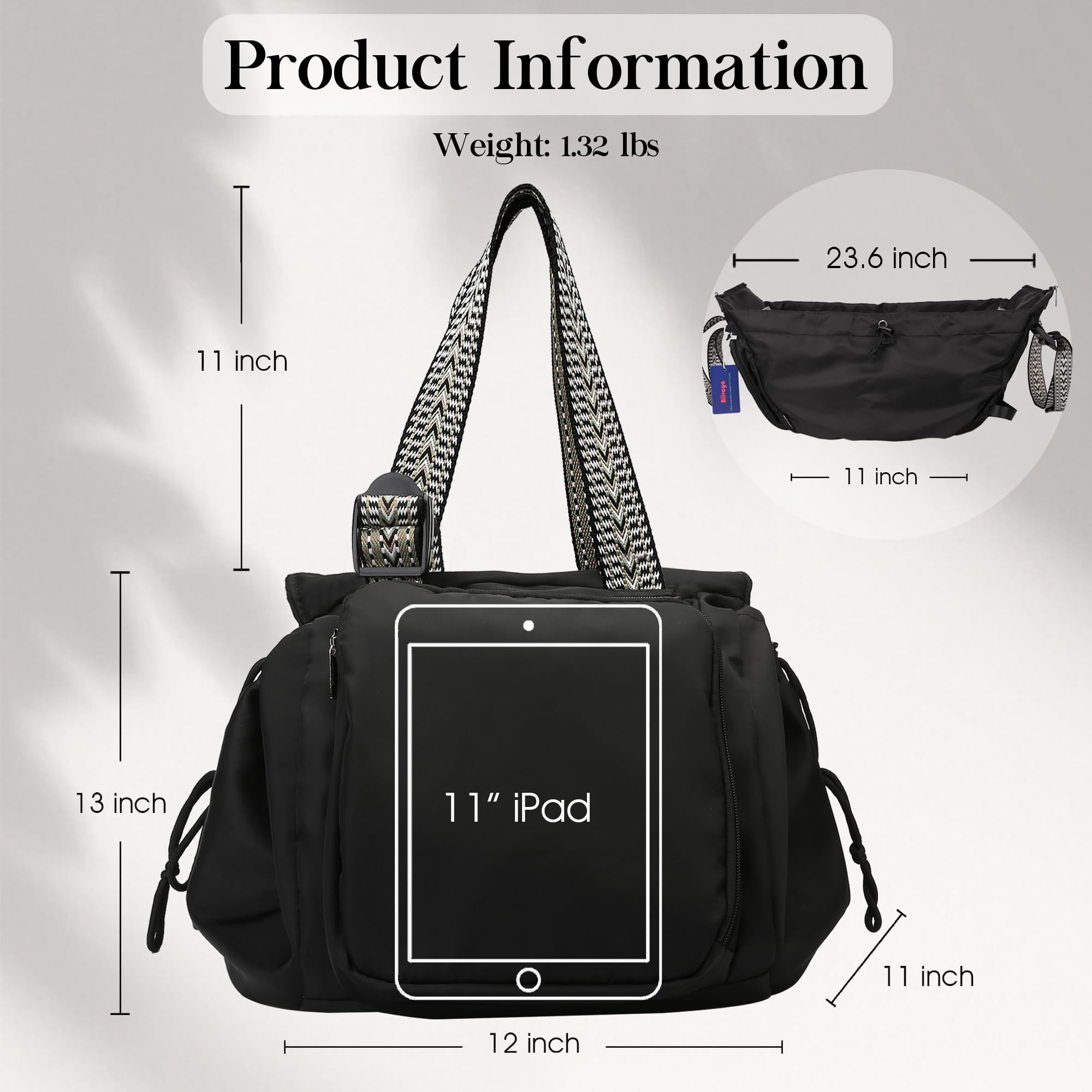 Everyday Tote Bag with 16 Pockets