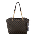 Chain Top Handle Tote Bag