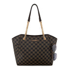 Chain Top Handle Tote Bag