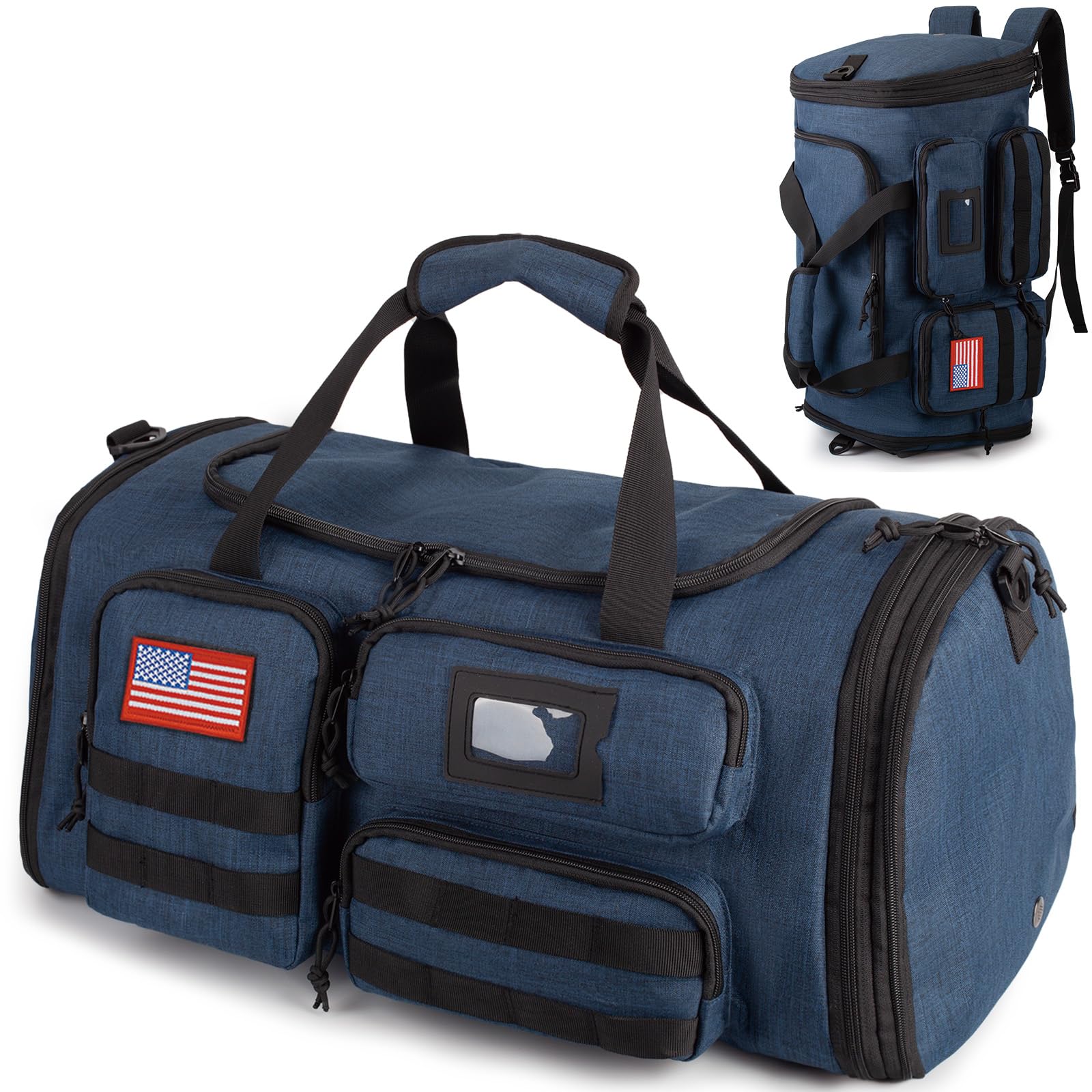 Expandable 3 in 1 Gym Duffle Bag