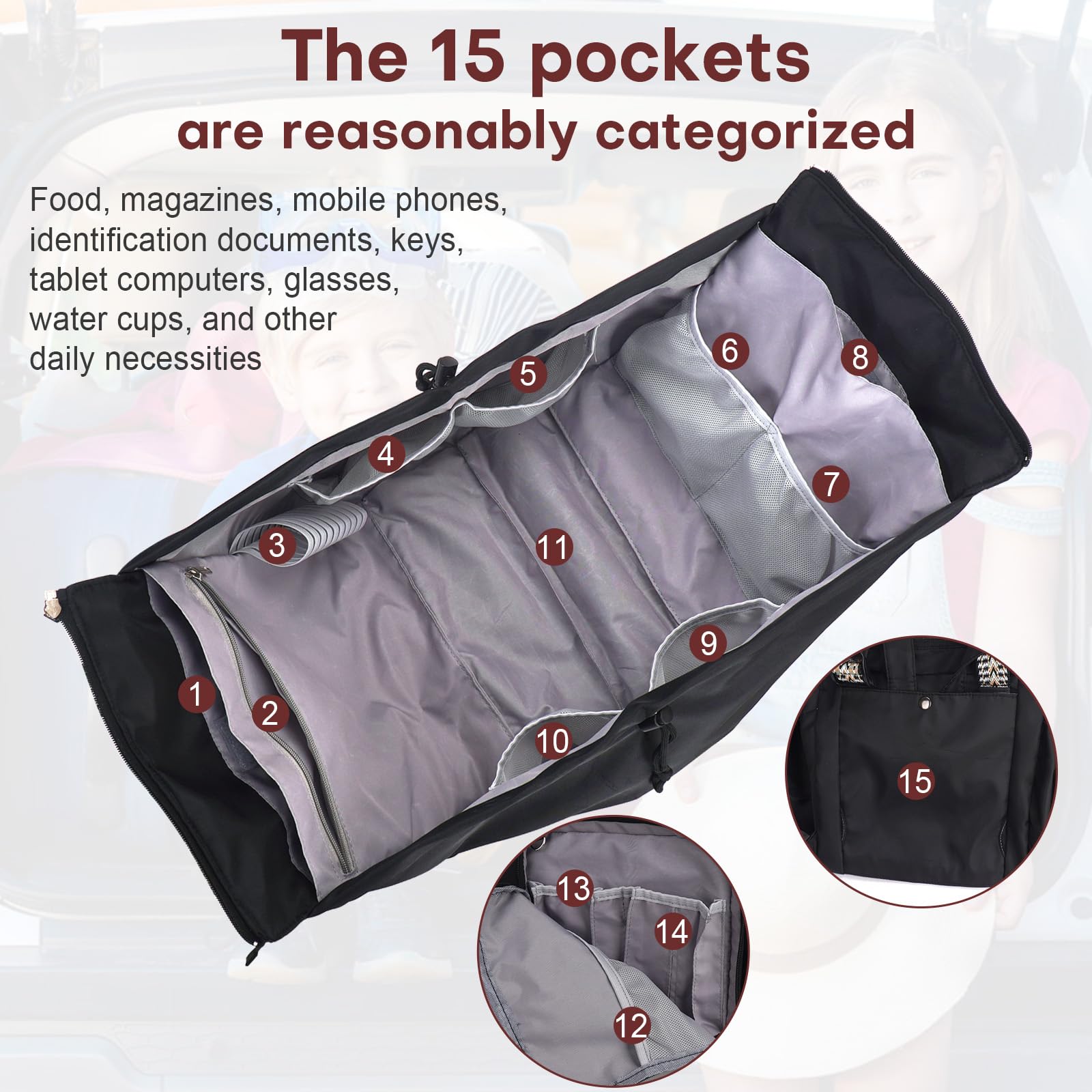 Large Everyday Travel Tote Bag
