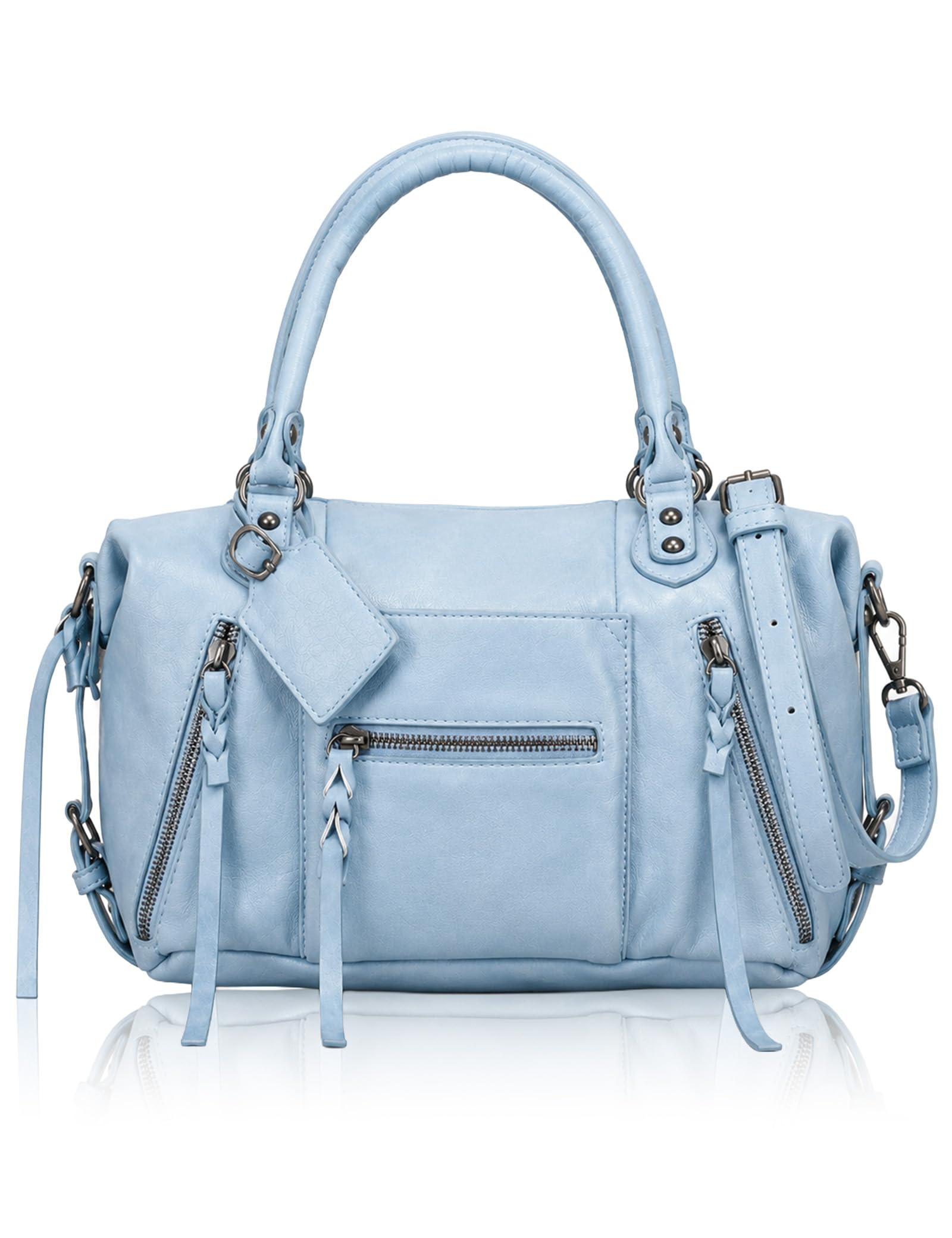 Mini Vegan Leather Tote Bag