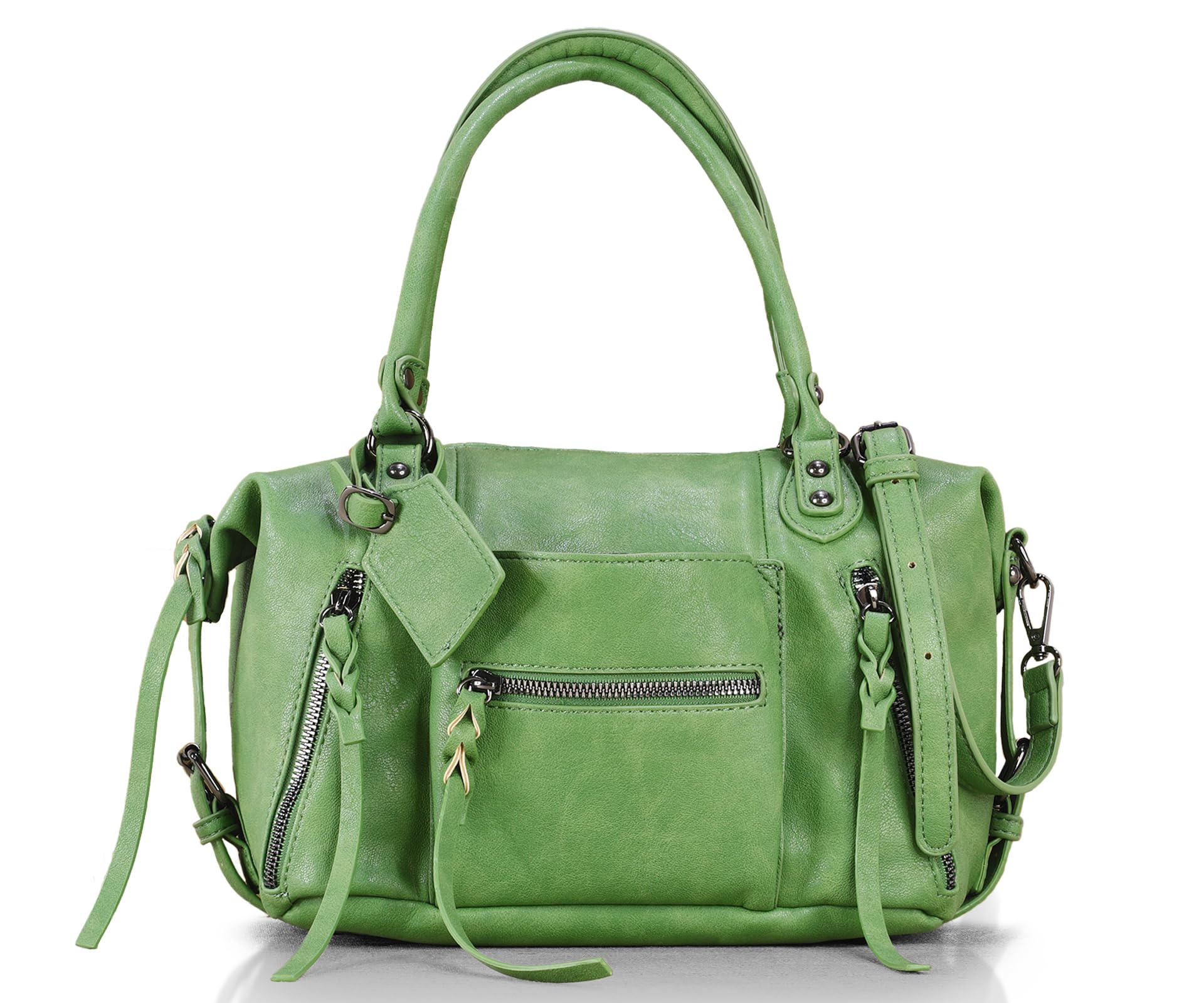 Mini Vegan Leather Tote Bag
