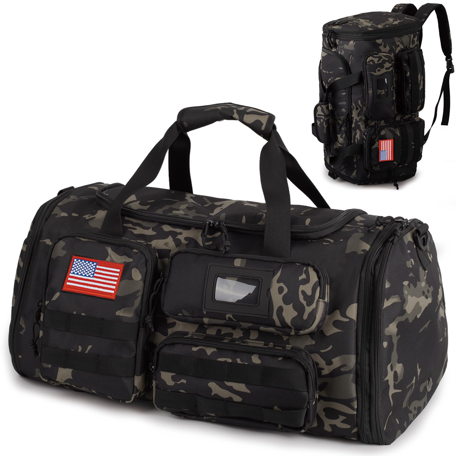 Expandable 3 in 1 Gym Duffle Bag