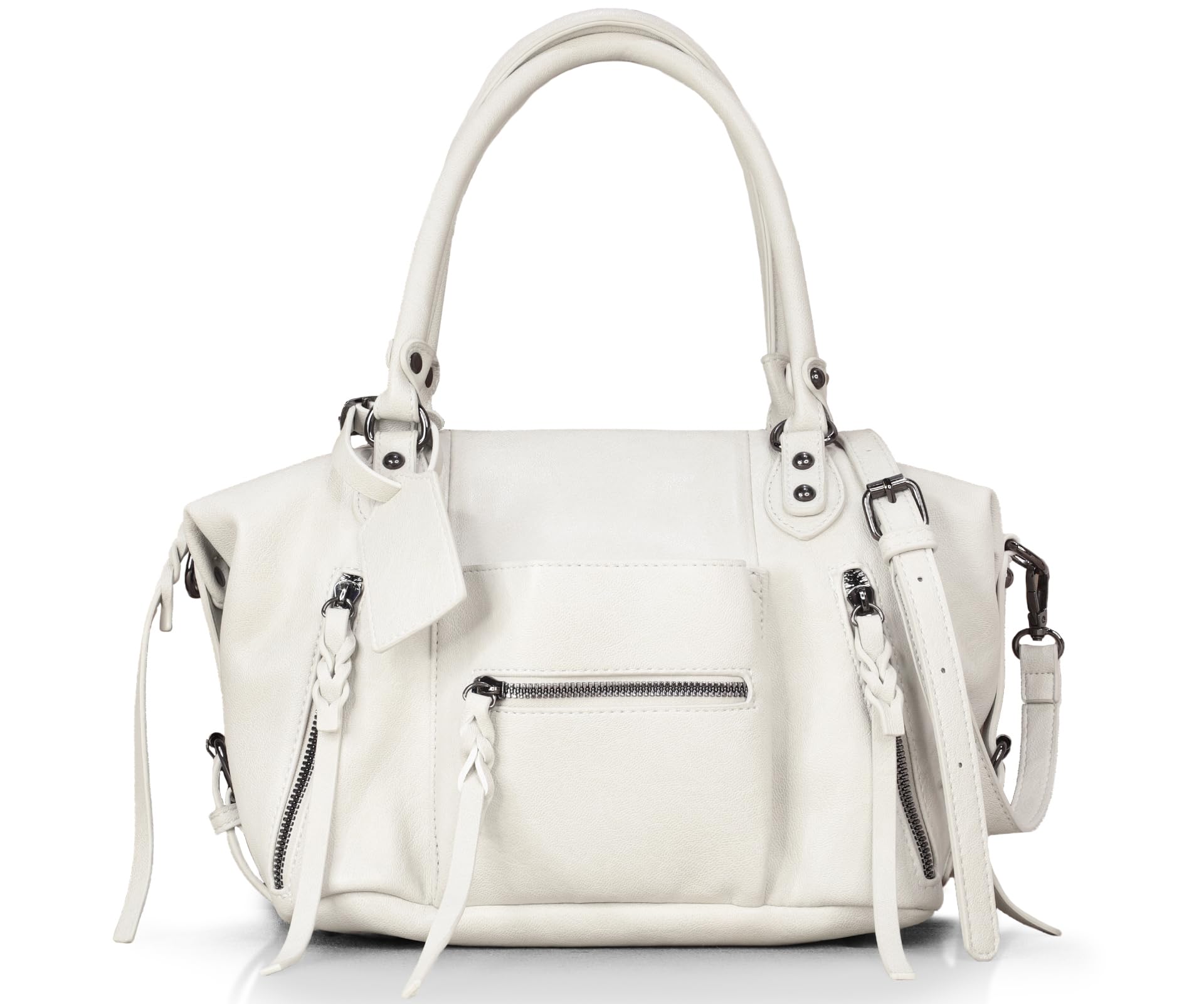 Mini Vegan Leather Tote Bag