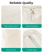 Foldable Drawstring Tote Bag