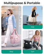 Foldable Drawstring Tote Bag