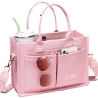 Canvas Tote Work Bag Large Crossbody Handbag