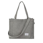 Corduroy Everyday Tote Bag