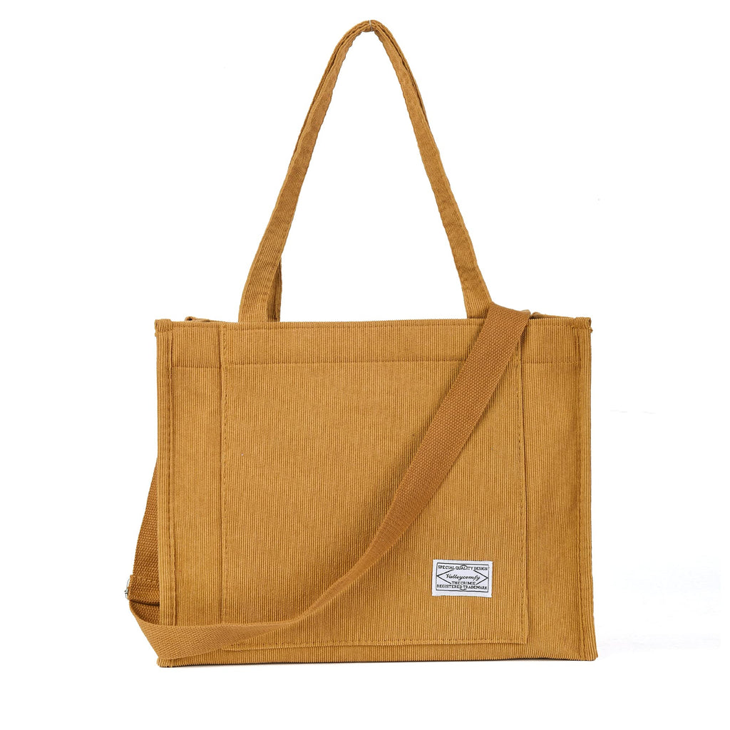 Corduroy Everyday Tote Bag