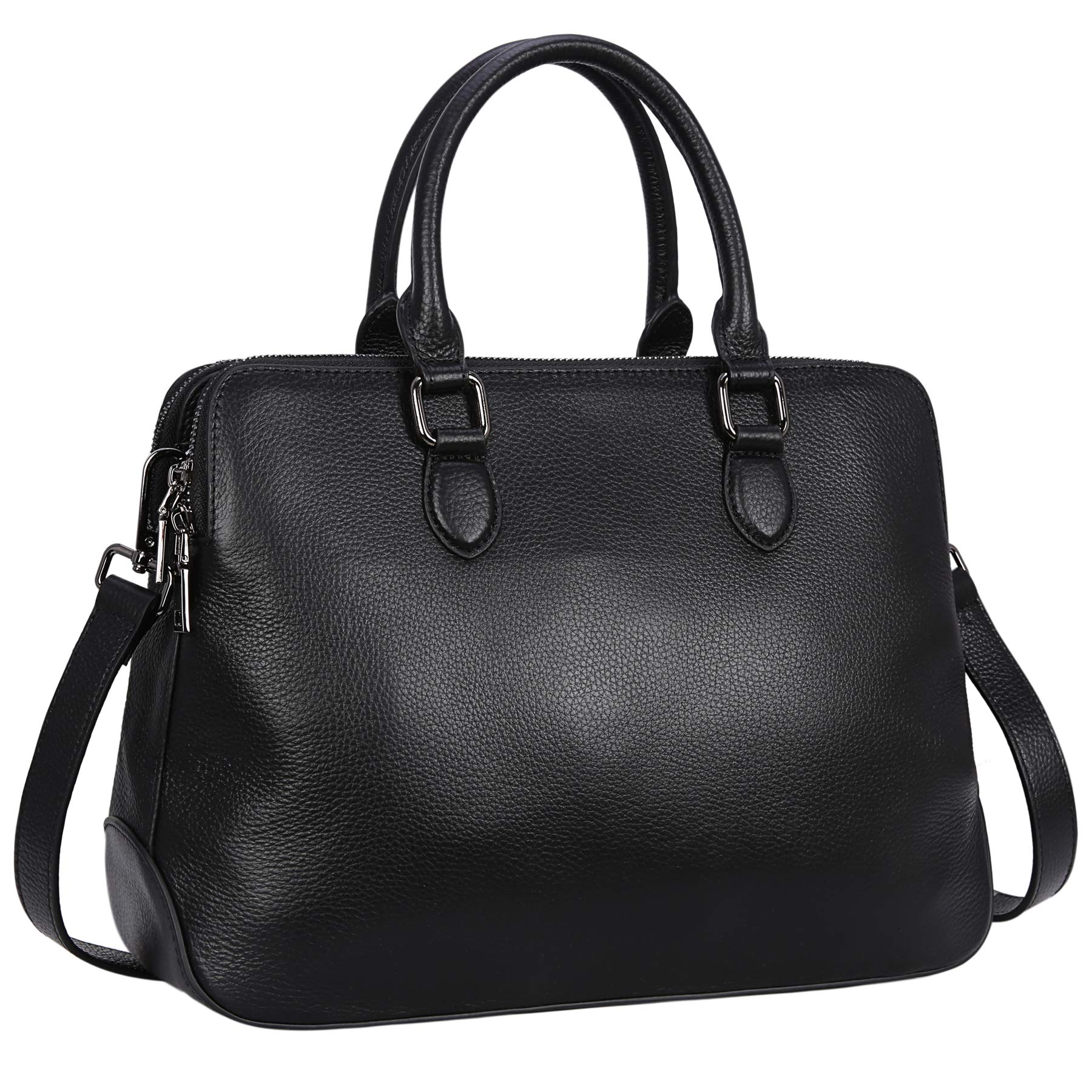 Genuine Leather Tote Crossbody Bag